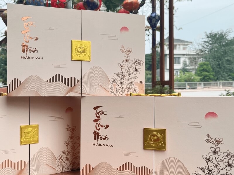 Trà tôm nõn Hương Vân Trà