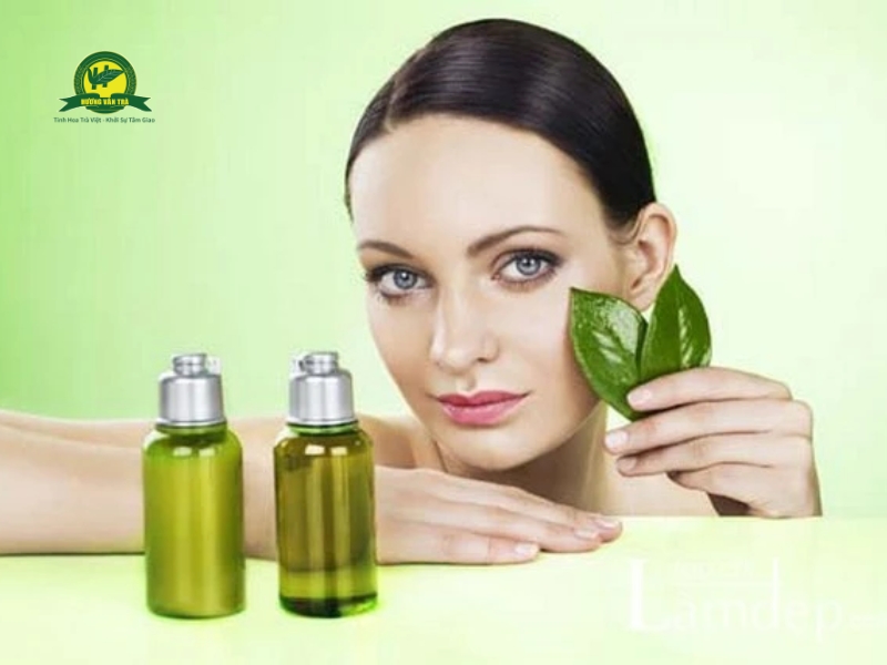 Sử dụng trà xanh làm tinh dầu