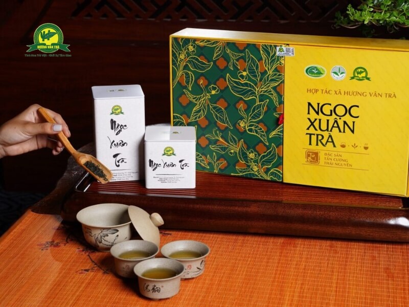 Sản phẩm trà Đinh của Hương Vân Trà