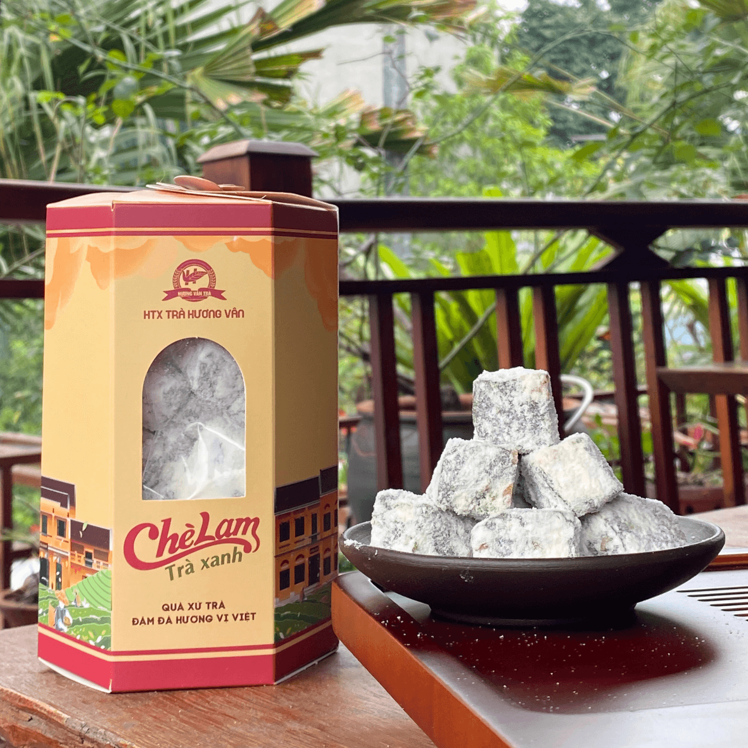 Chè lam matcha Hương Vân 1