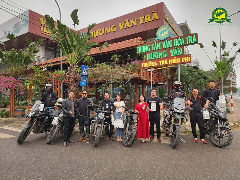 Địa điểm thưởng trà của HTX Hương Vân tại Thái Nguyên