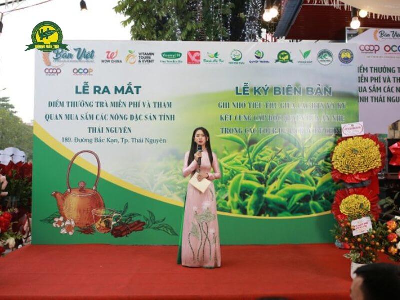 Phát biểu khai mạc sự kiện Điểm thưởng Trà