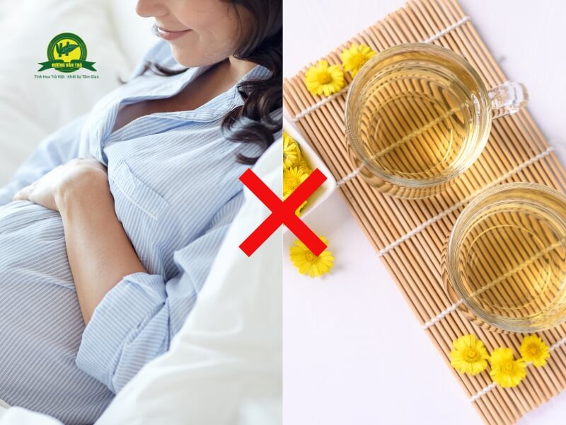 Phụ nữ có thai không nên sử dụng trà hoa cúc