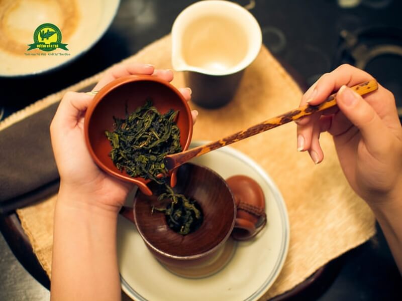 Chú ý điều chỉnh lượng trà phù hợp