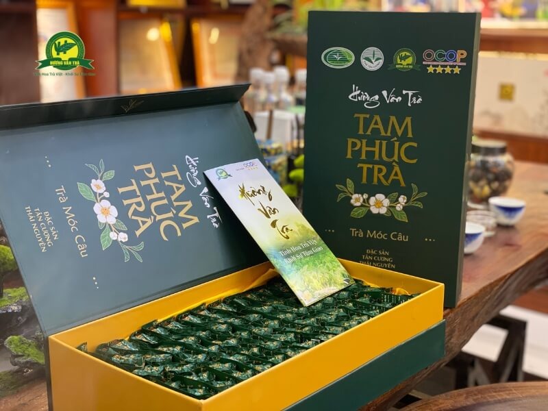 Tam Phúc trà - Dòng trà Móc Câu tại Hương vân trà