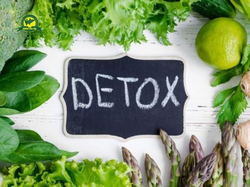 Uống trà còn giúp hỗ trợ detox cho cơ thể