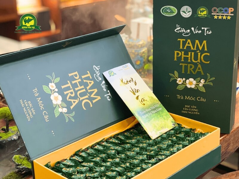 Tam Phúc Trà - trà móc câu thượng hạng tại Hương Vân Trà