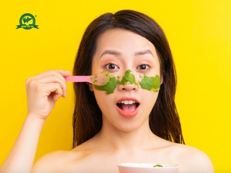 Bột trà xanh trong chăm sóc sắc đẹp