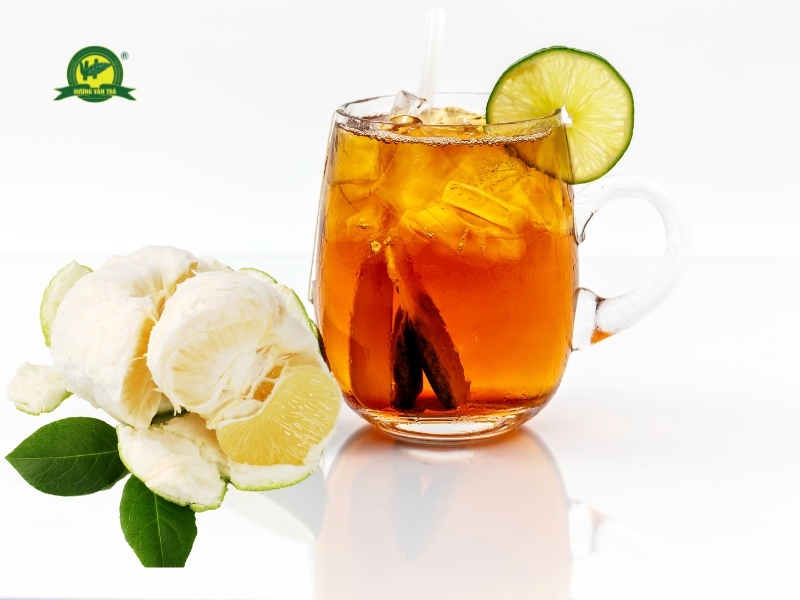 Trà tắc vỏ bưởi