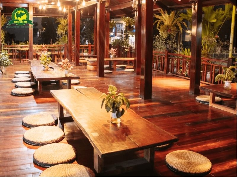 Không gian thưởng trà Hương Vân Trà
