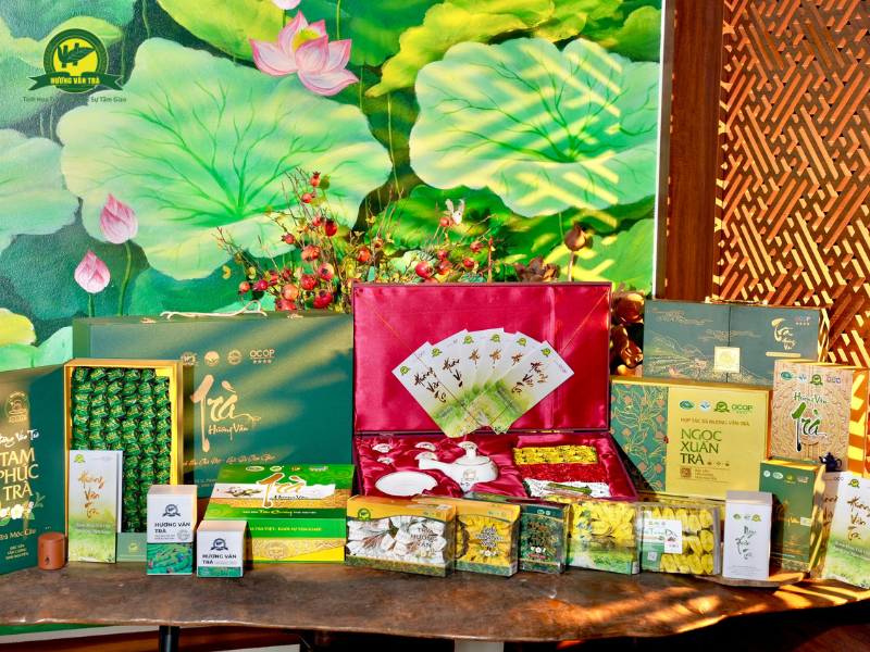 Cách đóng gói trà để làm quà tặng