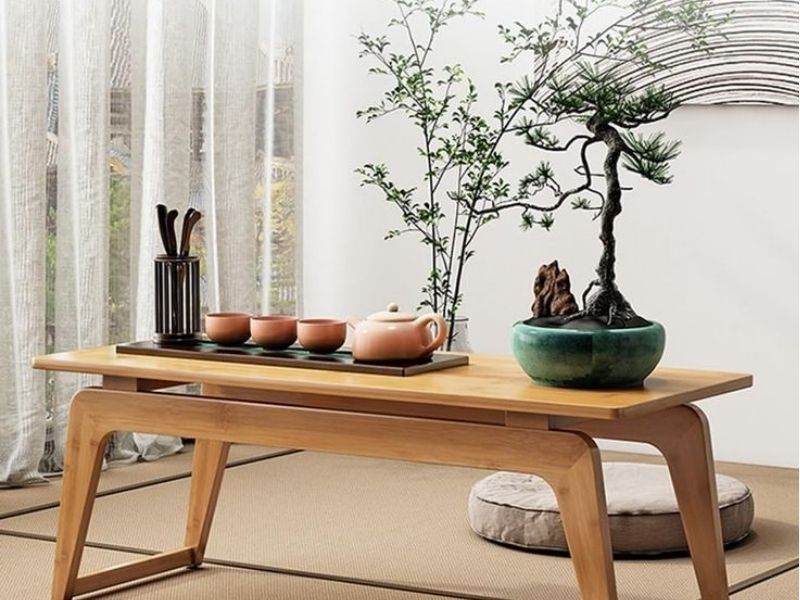 Bàn trà phong cách thiền