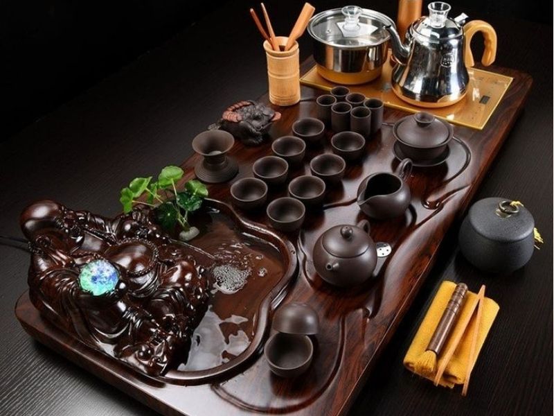 Bàn trà phong cách hiện đại