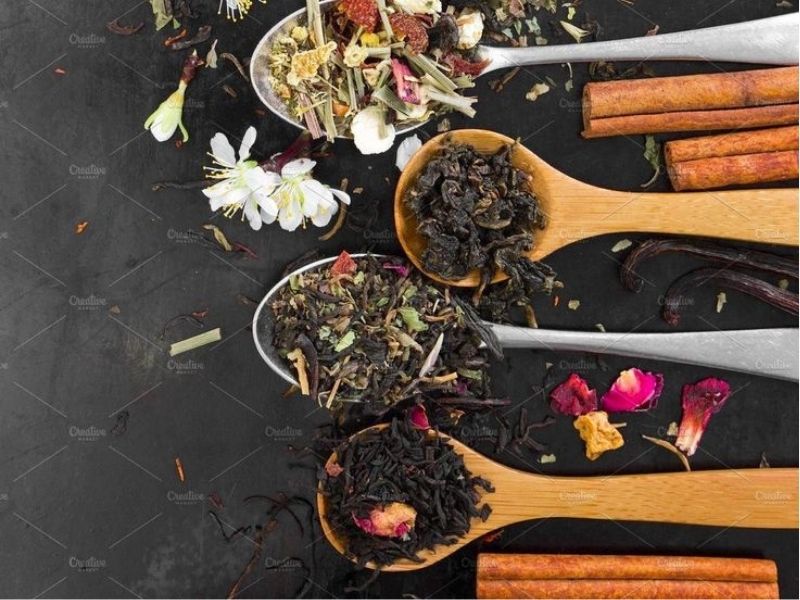 Các loại trà chiều. Ảnh: Internet